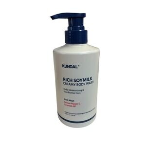Kundal Rich Soymilk Creamy Body Wash Mellow Vanilla 16.9 oz Ceramide